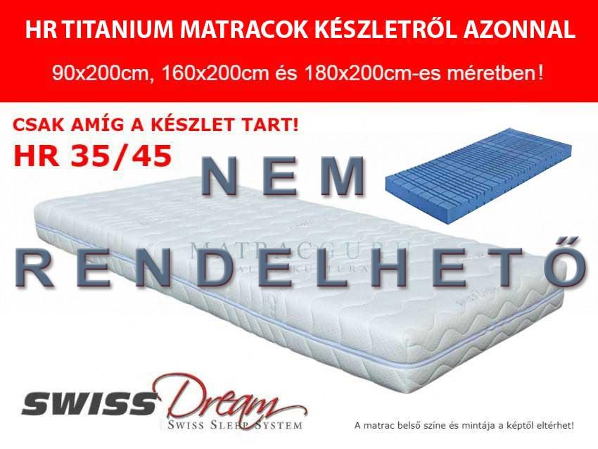 Swiss Dream HR titanium kemény hideghab matrac