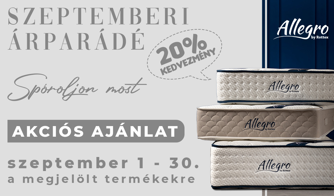 Rottex akció szeptember